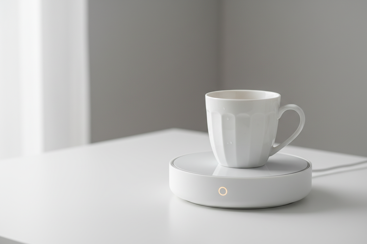 generate a me (the peftect gift) a mug warmer white collor